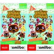 Animal Crossing Amiibo Cards Series 5 - Bundle of 2 Packs