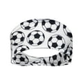 thumbnail image 3 of Diadema elástica con estampado de bolas para mujer, 1 bandana para el pelo, pañuelo para la cabeza para mujer, 3 of 3