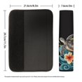 thumbnail image 6 of Chririnla Car Seat Belt Pads Thick Polyester, Compatible with, Suitable for Van, Turtle and Flower Pattern, 6 of 8