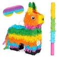 thumbnail image 1 of Set de piñatas TRENDBOX Pop Pop Piñata con bastón y venda en los ojos, 1 of 7