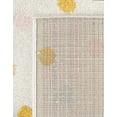 thumbnail image 5 of Unique Loom Whimsy Kids Collection Area Rug - Bubbles (5' 3" x 8' Rectangle Ivory/Light Blue), 5 of 9