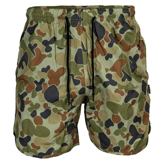 Men's Tactical Athlete Training Shorts | 5.5" S / Duck Camo