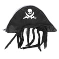 thumbnail image 4 of Pet Pirate Hat, Exquisite Design Dog Pirate Hat Wide Use Role Playing  For Party For Traveling For Halloween For Holiday, 4 of 8