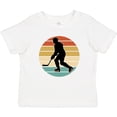 thumbnail image 3 of Inktastic Hockey Player Retro Sunset Boys or Girls Baby T-Shirt, 3 of 5