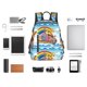 thumbnail image 4 of Fotbe Rainbow Animals on Noah's Ark Mochila Ligera para Hombres y Mujeres - Duradera y Resistente al Agua, Ideal para Escuela, Trabajo, Viajes y Uso Diario, 4 of 7