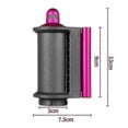 thumbnail image 2 of For Dyson Airwrap Hs01/hs05 Anti-flying Wind Nozzle Rose Red, 2 of 5