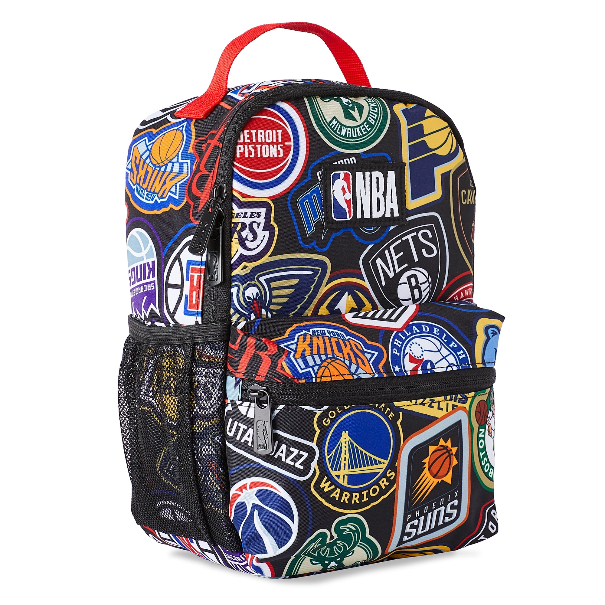 NBA Boys' Multi Team Lunch Box, One Size