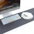 thumbnail image 6 of Office & Gaming Mouse Pad with Wrist Rest Support, Ergonomic Non Slip Wrist Pad Mousepad for Desktop Computer Laptop, Gray, 6 of 6