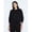 Black Soot, variant on Women's and Women's Plus Scubaknit Cropped Sweatshirt with Drop Sleeves, Sizes XS-4X,4X,Papyrus,Halloween