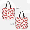 thumbnail image 2 of Fotbe Watermelon Bolsa Tote con Estampado para Mujer, Bolsos con Cremallera, Bolsa de Hombro Casual de Gran Capacidad con Bolsillos Internos, 2 of 7