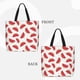 thumbnail image 2 of Fotbe Watermelon Bolsa Tote con Estampado para Mujer, Bolsos con Cremallera, Bolsa de Hombro Casual de Gran Capacidad con Bolsillos Internos, 2 of 7