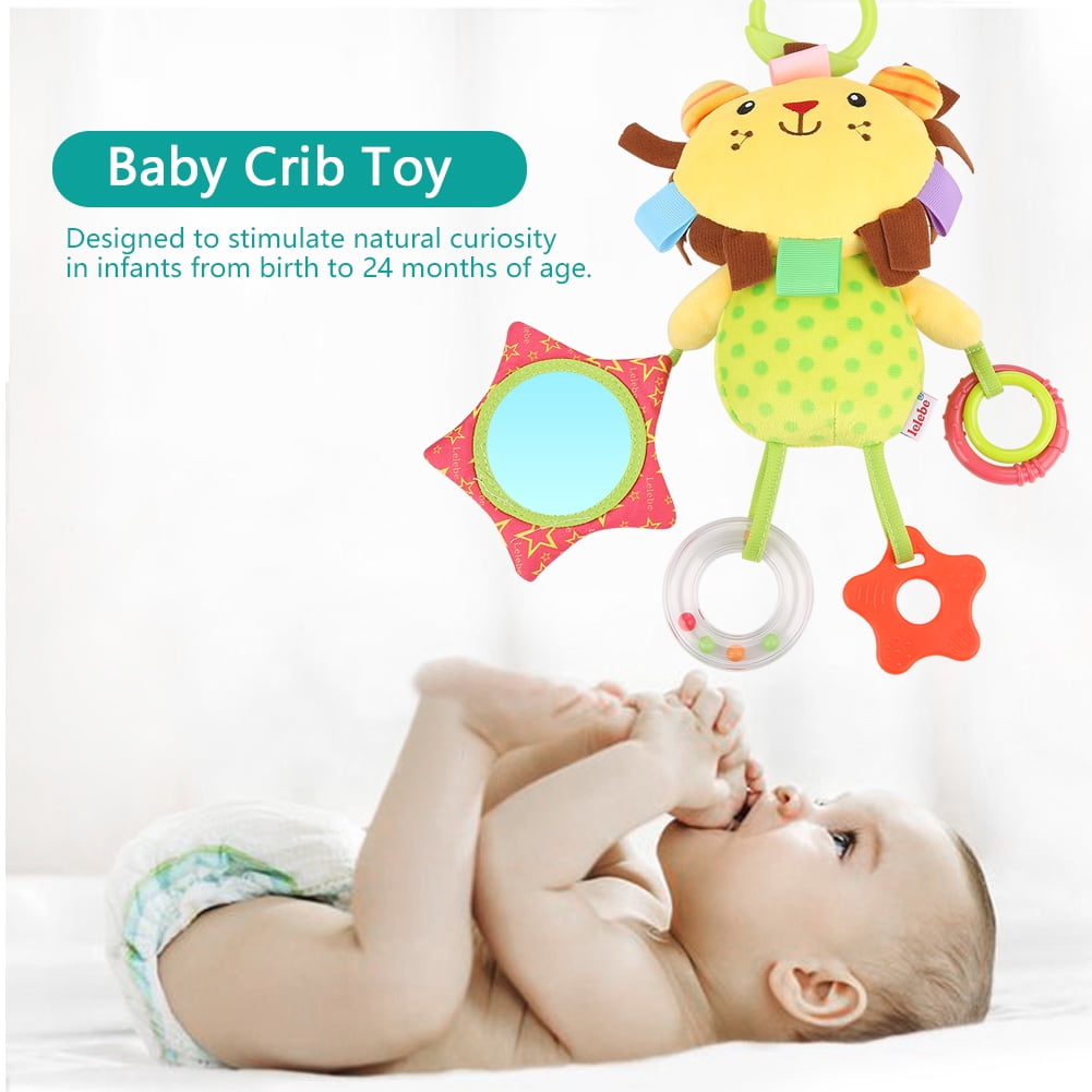 LYUMO Infant Baby Crib Stroller Hanging Toys Plush Toy Soft Cute Animal