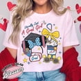 thumbnail image 3 of Disney Coquette Bow Literally Just a Girl Graduation T-Shirt, Disneyland Vacation Family Outfits, Disney Grad Squad Class Of 2026 T-Shirt, 3 of 6