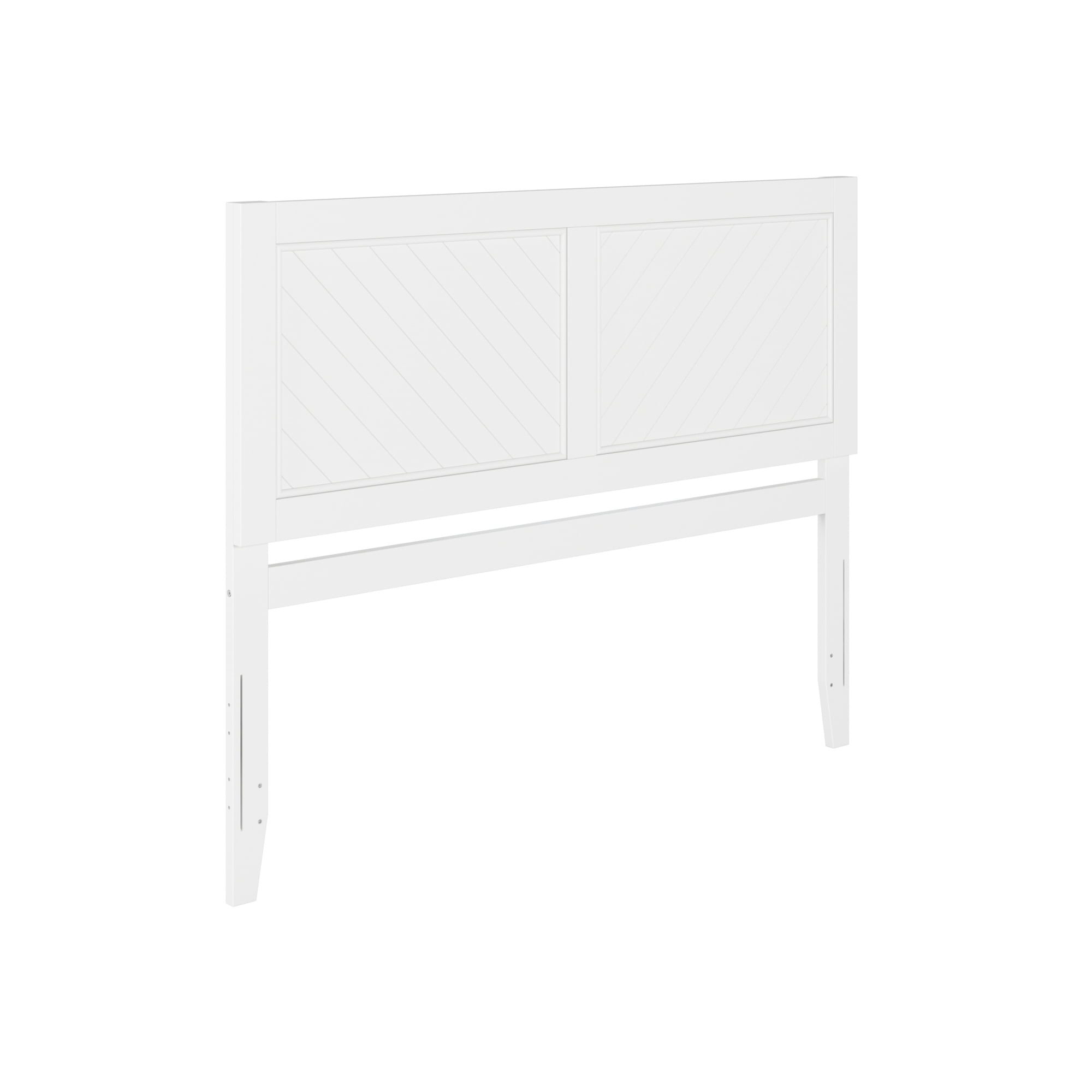 AFI Canyon White Solid Wood Rustic Farmhouse Headboard, Queen