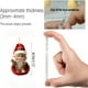 thumbnail image 3 of Adornos navideños, adornos navideños, regalos navideños, gorro de Papá Noel, serie de gatos lindos, adornos acrílicos, felinos festivos, decoración colgante para árboles de Navidad, colgante de gato c, 3 of 6