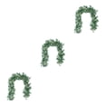 thumbnail image 1 of Guardoinrt Artificial Rattan Garland Decoration For Any Occasion ABS Eucalyptus Garland Easy Care Widely Application 2m 3Set, 1 of 6