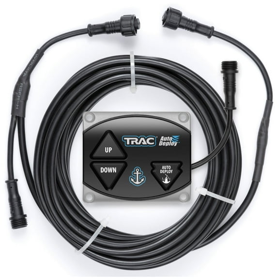 Camco Trac Outdoors Anchor Winch G3 AutoDeploy Second Switch | Features Up/Down/Auto Operation | For Use with TRAC AutoDeploy Electric Anchor Winches | G3 Angler & Deckboat Models (69045)