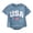 Blue, variant on Zhuashum Summer Bodysuit For Girls 6-12 Months 4Th Of July Short Sleeve Independence Day 4Th Of July Romper Bodysuits Round Neck Cartoon Pattern Casual Playsuit Blue
