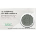 thumbnail image 3 of Sensor De Humedad De Temperatura Inteligente Zigbee Con Monitor De Humedad De Temperatura Alimentado Por Batería Con Pantalla Lcd sonducket HA020437-00, 3 of 5