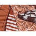 thumbnail image 6 of oneOone Rayon Orange Fabric Nautical Sewing Craft Projects Fabric Prints By Yard 56 Inch Wide, 6 of 8