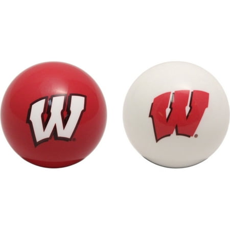 NCAA Imperial College Wisconsin Badgers Pool Billiard Cue or 8 Ball - One