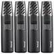 thumbnail image 1 of Encendedor Compacto Resistente TorchyBlack 4 Pzas Negro Recargable Metal Gas Butano., 1 of 1