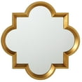 thumbnail image 1 of CBK Metal Antique Gold Quatrefoil Wall Mirror 158051, 1 of 1