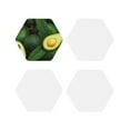 thumbnail image 2 of Disketp Fresh Avocados Funny Coasters,4 Pcs Leather Coasters With Holder, Perfect Housewarming Hostess Gifts,Protect Furniture From Water Marks Scratch, 2 of 9