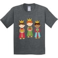 thumbnail image 3 of Inktastic Christmas Three Wisemen Youth T-Shirt, 3 of 5