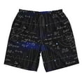 thumbnail image 4 of Bixox Men's Mathematica Science printing Casual Classic Fit Short Summer Beach Shorts, 4 of 6