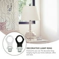 thumbnail image 4 of OULII 2Pack Corrosion Resistant Lamp Hanging Ring Metal Hoop Rings for Crafting, 4 of 8