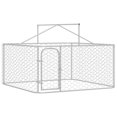 thumbnail image 2 of vidaXL Chenil Extérieur pour Chien avec Toit 200x200x150 cm, 2 of 5