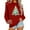 Wine-Christmas Shirts, variant on Jsaierl Womens Christmas Fleece Sweatshirts Plus Size Christmas Print Sweatshirt Soft Pullover Sweater Tops Round Neck Tunic Long Sleeve Shirts Christmas Clothes