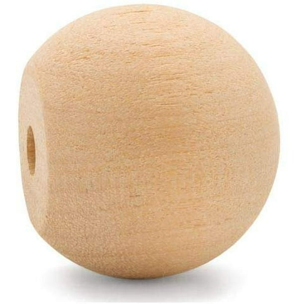 11/4” Wooden Ball Knobs for Kitchen Drawer & Dresser Pack Of
