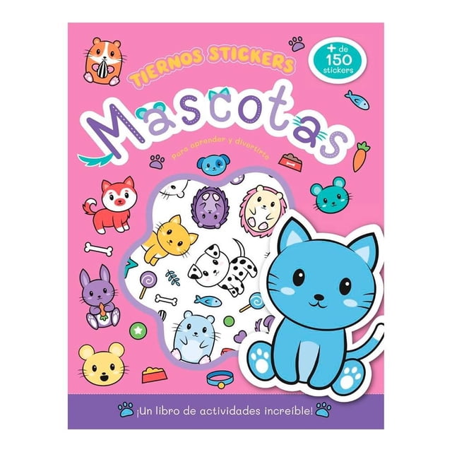 Tiernos Stickers Mascotas VR Editoras Bethany Carr (Ilustradora)