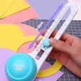 thumbnail image 2 of KLKCMS Rotary Cutter 10-32cm Circular Greeting Cards Portable Adjustable Cutting, 2 of 9