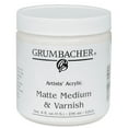 thumbnail image 2 of Grumbacher Artists' Acrylic Matte Medium and Varnish , 8 oz. Jar, 2 of 2