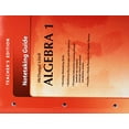 thumbnail image 1 of Pre-Owned McDougal Littell Algebra 1: Notetaking Guide, Teacher's Edition, 9780618736874, 0618736875, Paperback, Teacher’s edition, 1 of 1