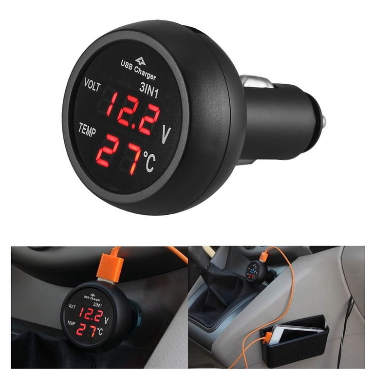 cigarette lighter thermometer 240Z: Niles with Car Digital Thermometer Mini LCD