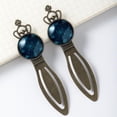 thumbnail image 3 of Cancer Book Markers: Vintage Copper Crown-Shaped Bookmarks Set of 2, Stainless Steel Material - Ideal Gift for Book Lovers and Readers, 3 of 5