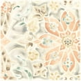 thumbnail image 2 of Vess, June Erica 26x26 Black Ornate Wood Framed with Double Matting Museum Art Print Titled - Terracotta Garden Tile IV, 2 of 4
