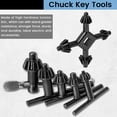 thumbnail image 2 of 6pcs Drill Chuck Set Drill Adapter Changed Impact Wrench Into Eletric Drill Chuck Drill Tool Kits, 2 of 7