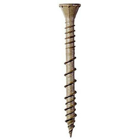 Simpson Strong-Tie QuikDrive Decking Screw DSVT2S - T-25, Wood, Beige - 1500ct, 2 In