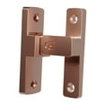 thumbnail image 4 of Pestillo de puerta de Cerradura de puerta de seguridad con tornillos Hardware Puertas Cerradura de perno Pestillo abatible para gabinetes Rojo, 4 of 8