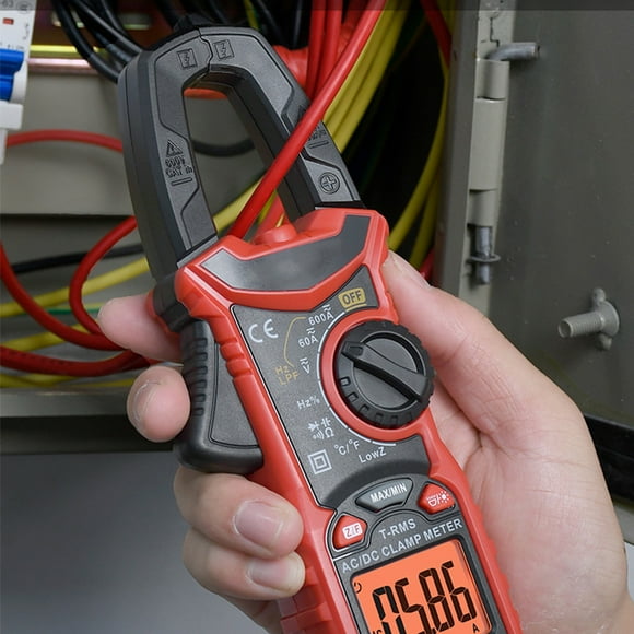 Digital Clamp Meter Clamp Current Voltage Tester Ac Voltage Tester AC Current Digital Clamp Multimeter Clamp Current Voltage Tester Temperature Capacitance NCV600A