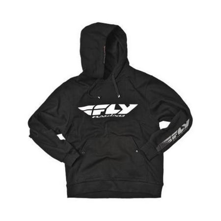 - Fly Racing Corporate Youth Hoody (Black, Large - X-Large)