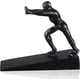 thumbnail image 1 of Cast iron door stop, rustically decorated heavy door stop, human door stop wedge to block your bedro, 1 of 5