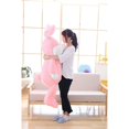 thumbnail image 3 of Giant Pink Rabbit Plush Toy Rabbit Stuffed Animal Doll for Boys Birthday Gift Easter Toys (28 inches), 3 of 5