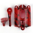 thumbnail image 3 of Piezas de cortadora de cabello Colcomx Modificadas por Bricolaje 3pcs Set Rojo Cáscara del caso de la cortadora de pelo, 3 of 4