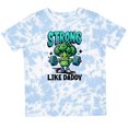 thumbnail image 3 of Inktastic Fitness Exercise Strong Like Daddy Boys or Girls Toddler T-Shirt, 3 of 5